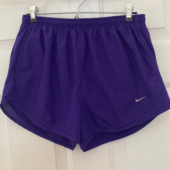 Nike Pants - Nike Tempo Running Dri Fit Shorts Purple Size Medium
